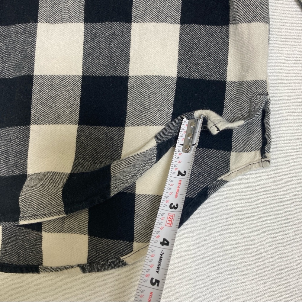 Madewell Women’s Shirt Black and White Casual Button Down Shirt Size S - Picture 11 of 15